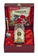 Набор для чая «Победа!» в золоте